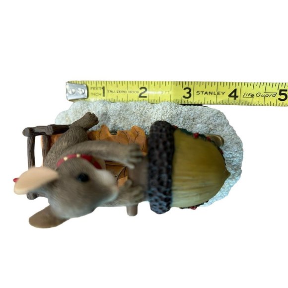 Fitz and Floyd Charming Tails - Maxines Snow Mobile Ride-Naled-Dean Griff 87/612 - Picture 8 of 10